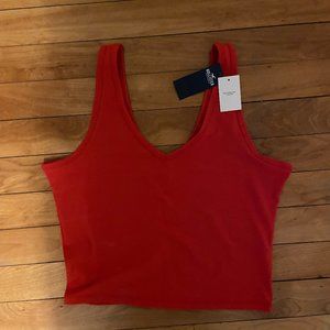 Hollister athletic wear tank top in red